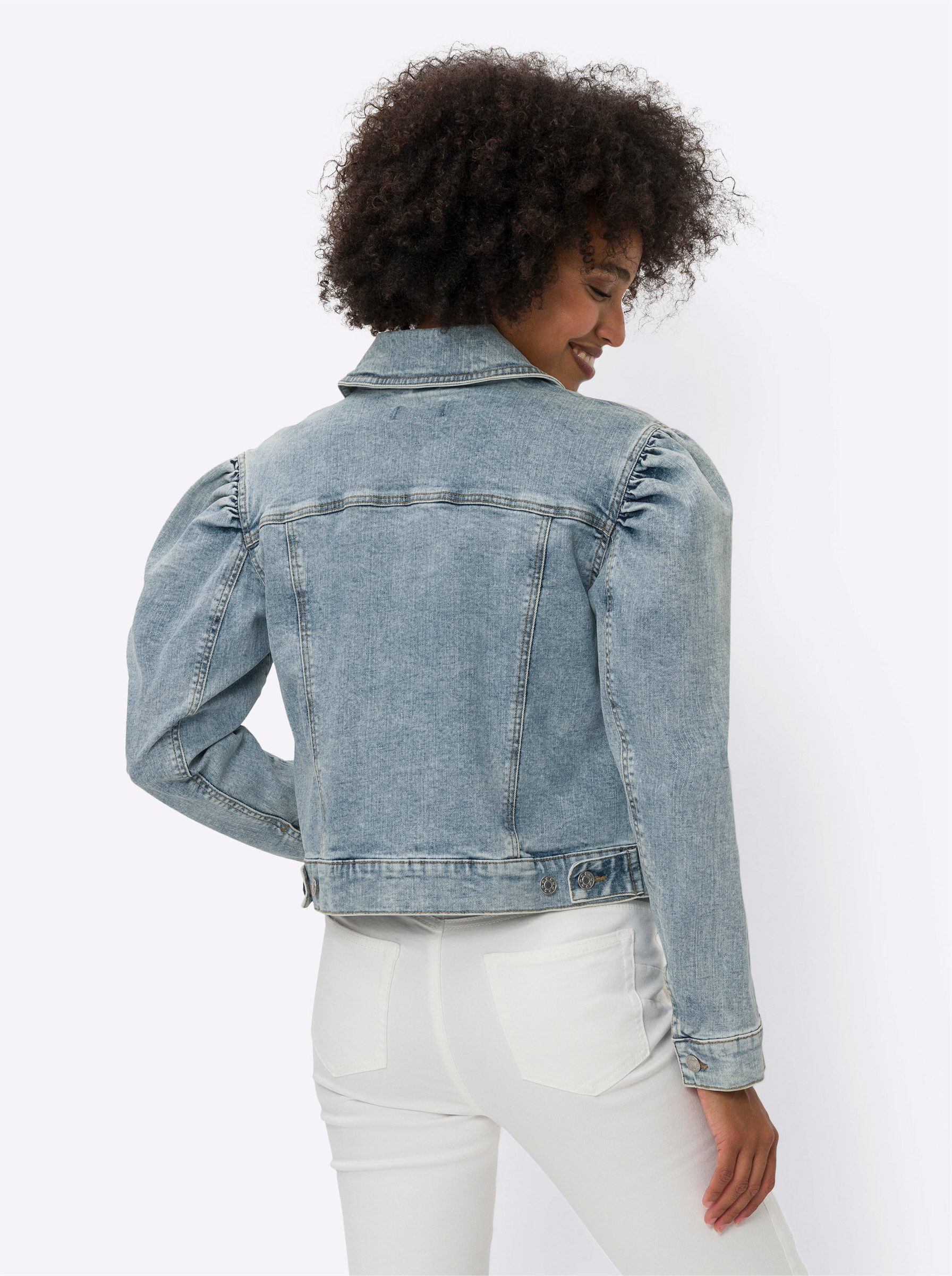 heine Allwetterjacke Jeansjacke günstig online kaufen