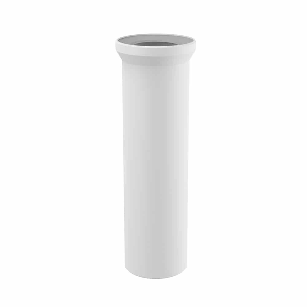 AlcaPlast WC-Anschlussbogen, AlcaPlast A97 WC Flex Anschlußstutzen Universal weiß