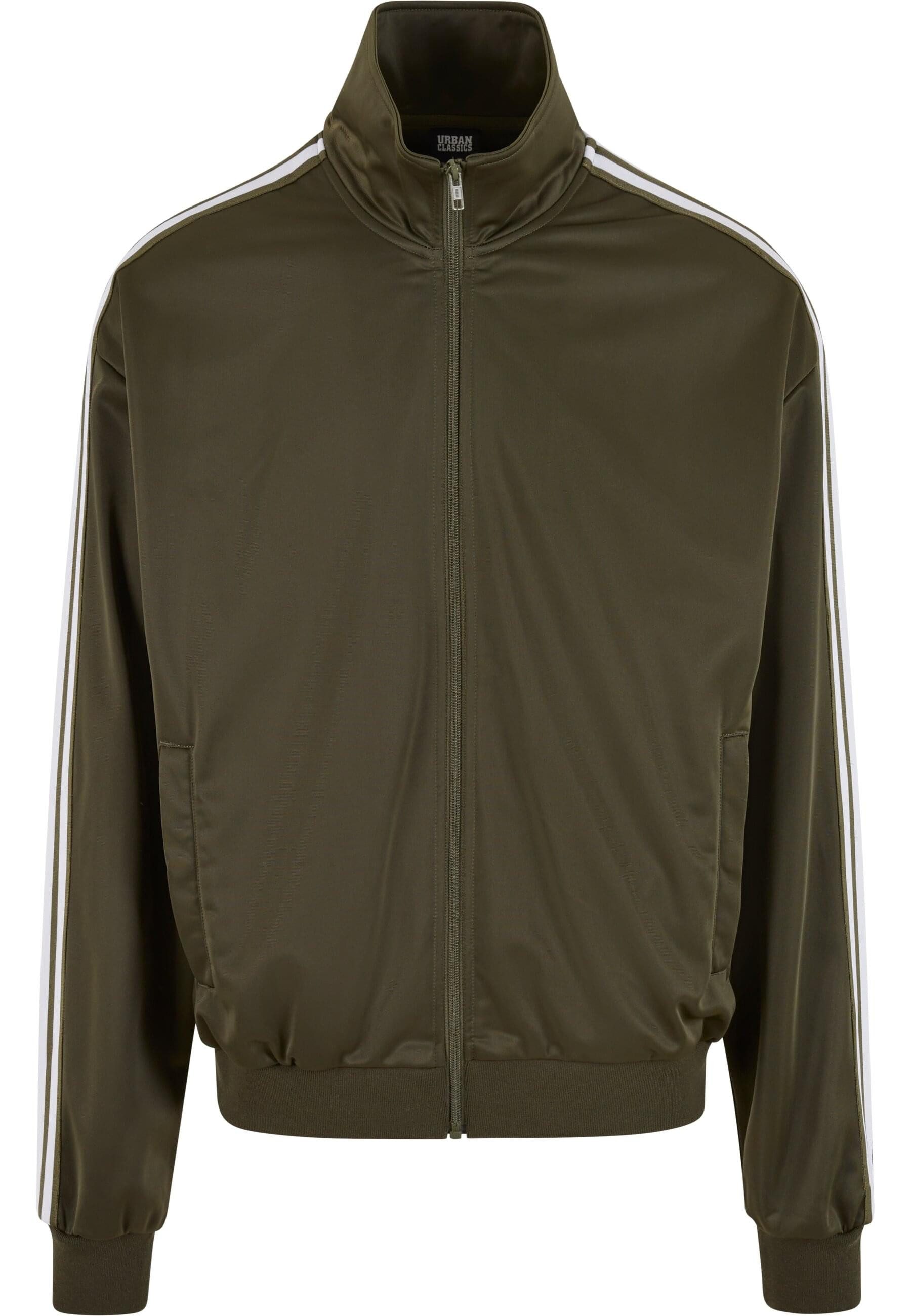 URBAN CLASSICS Trainingsjacke Urban Classics Retro Tricot Track Jacket (1-S günstig online kaufen