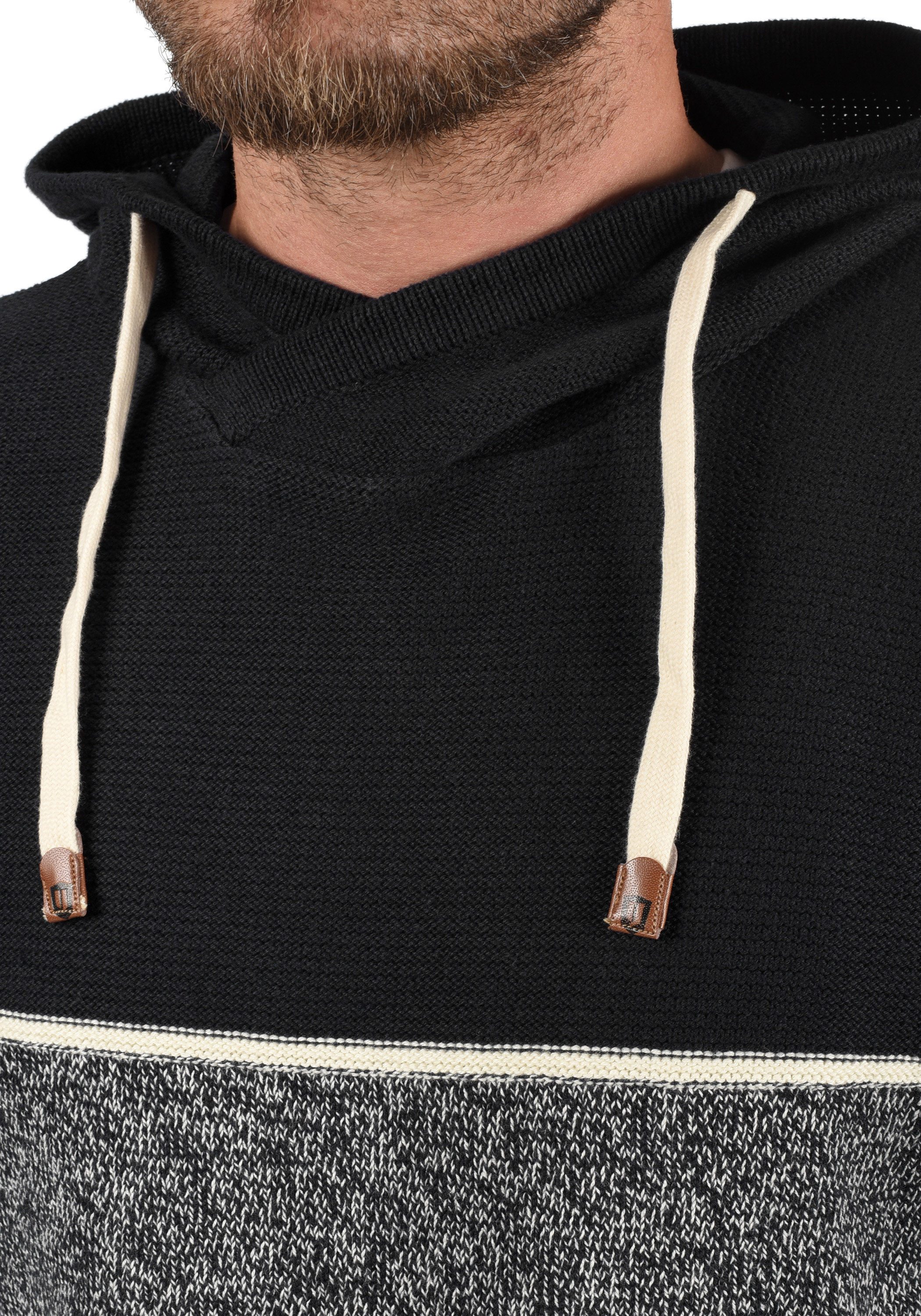 Indicode Kapuzenpullover IDLynde Strickpulli aus Feinstrick