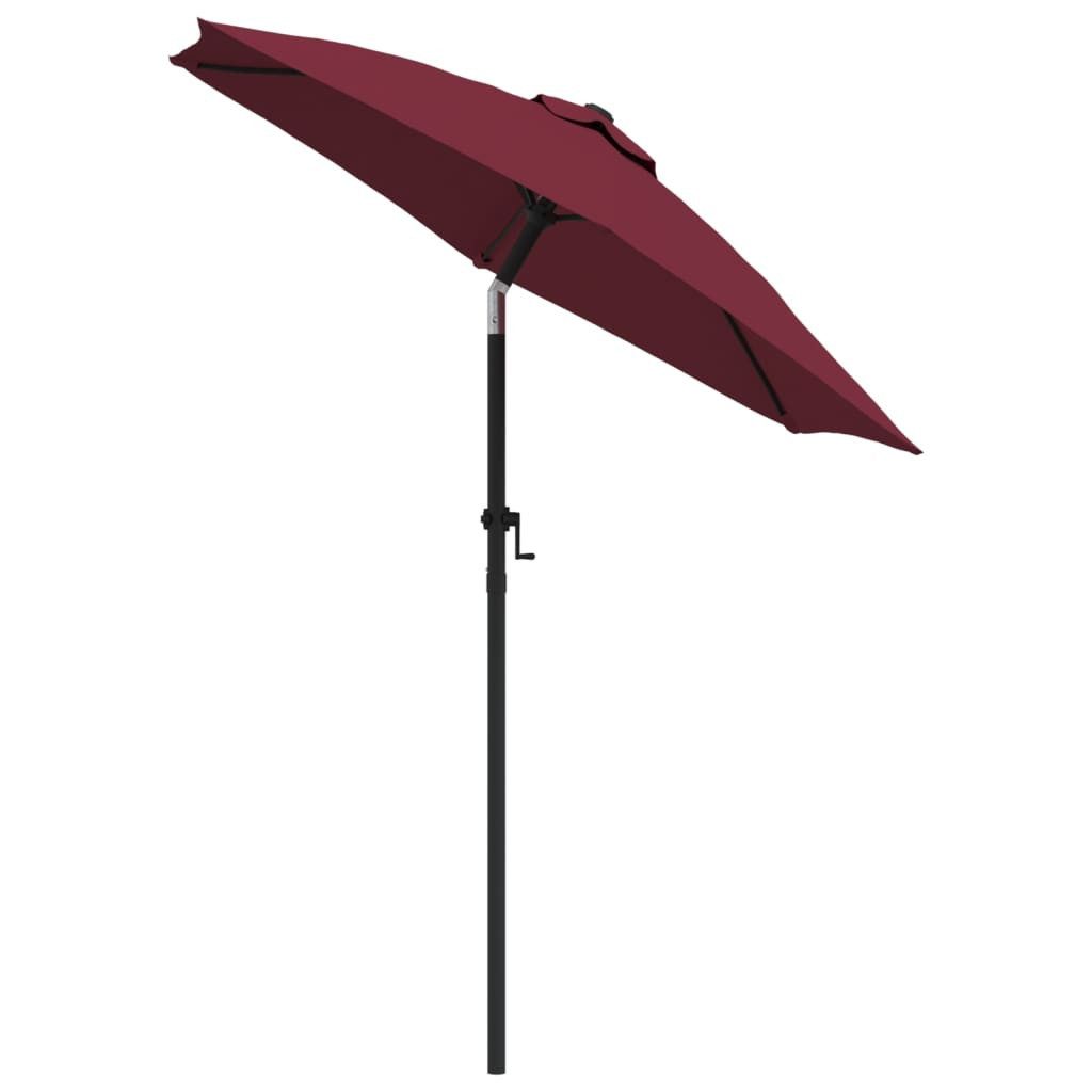 vidaXL Sonnenschirm Sonnenschirm Burgunderrot 200 x günstig online kaufen
