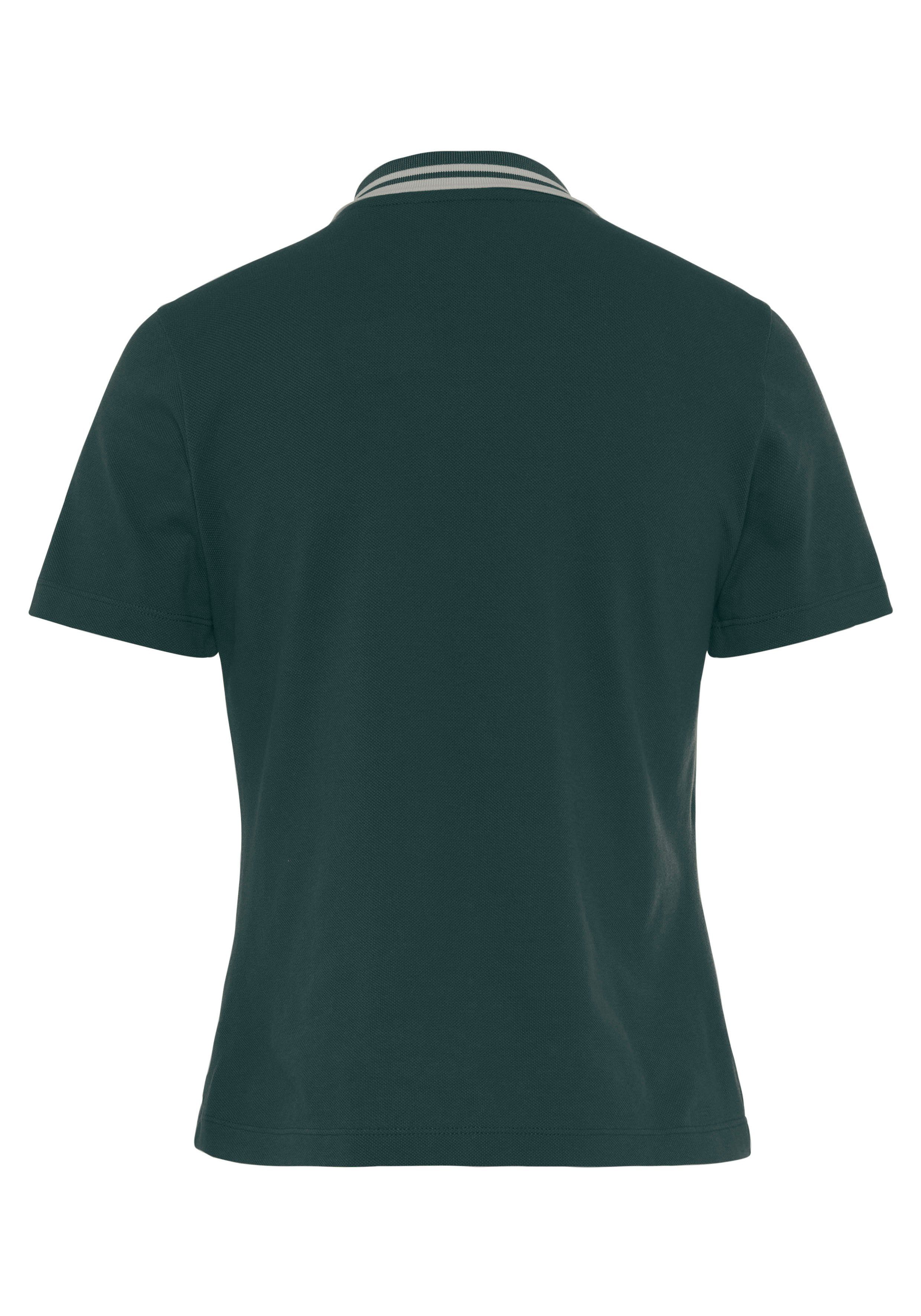 LASCANA ACTIVE T-Shirt mit Grün Knopfleiste