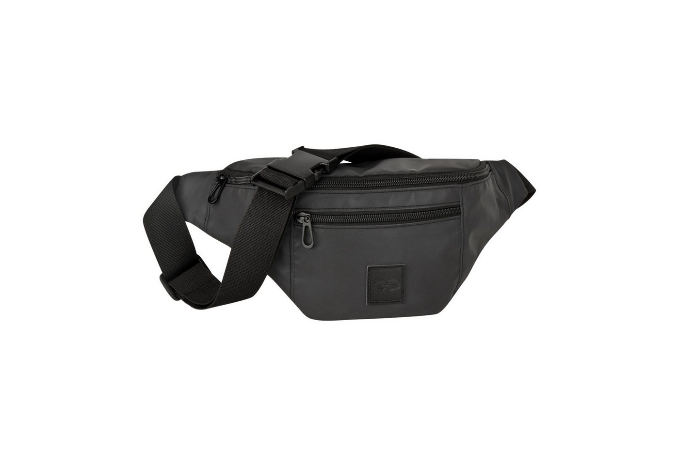 URBAN ZWEIRAD Gürteltasche URBAN ZWEIRAD Wasserabweisend Bauchtasche Damen & Herren schwarz, reflektierend