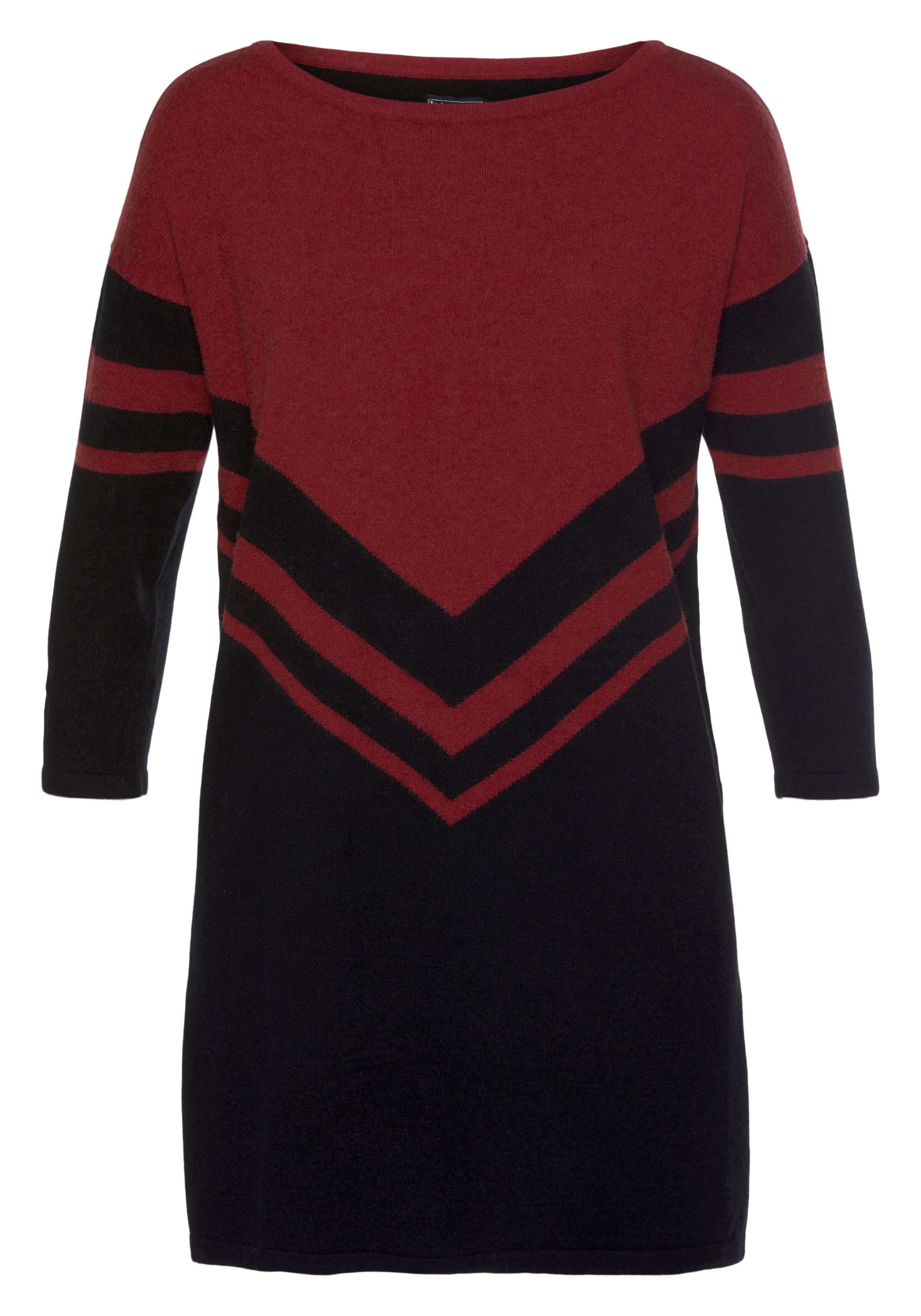 Laura Scott Longpullover mit besonderem Strickmuster