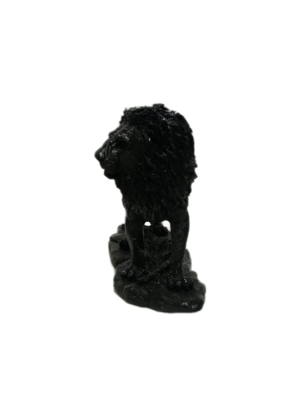 Schwarz Dekofigur Löwe moebel17 Skulptur Dekofigur Polyresin Marmoroptik, aus