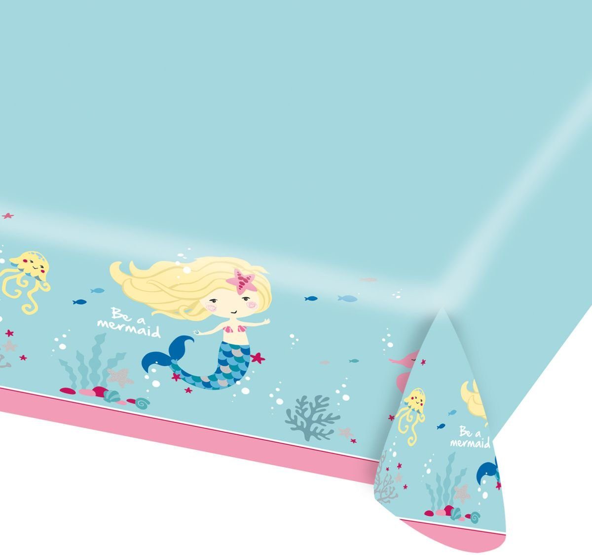Amscan Papierdekoration Kleine Meerjungfrau Set Kindergeburtstage Party für Deko