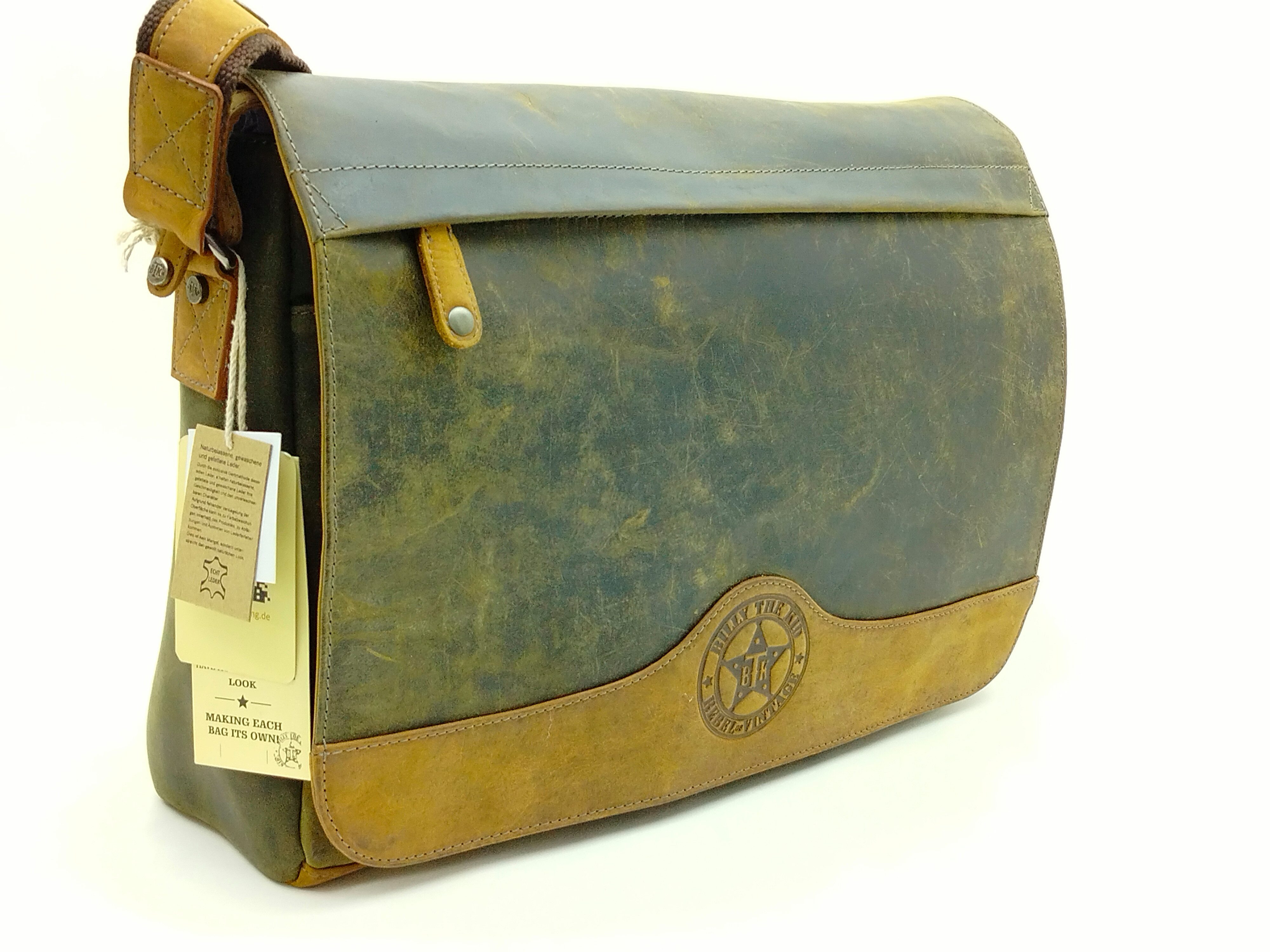 Billy The Kid Umhängetasche BTK-Hunter A4 Messenger khaki/brown