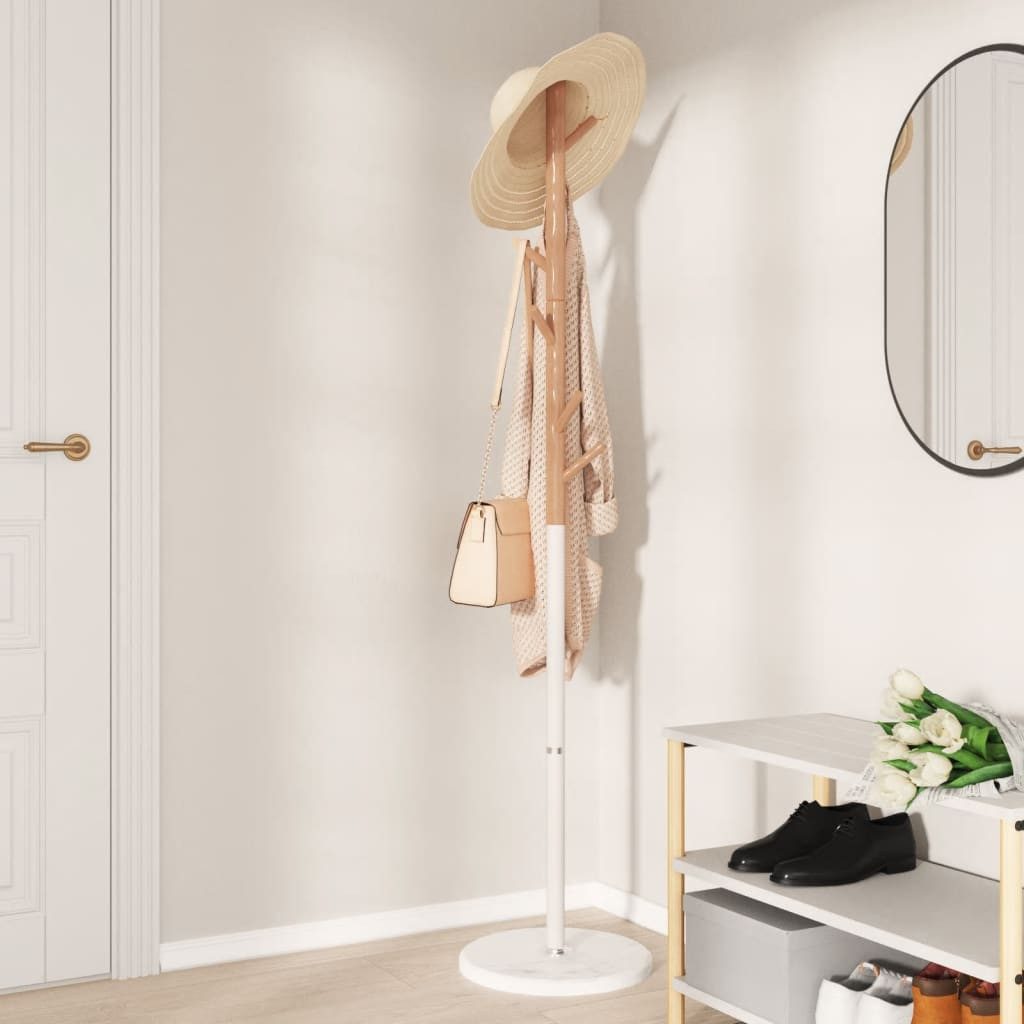 vidaXL Garderobenständer Garderobenständer Weiß 172 cm günstig online kaufen