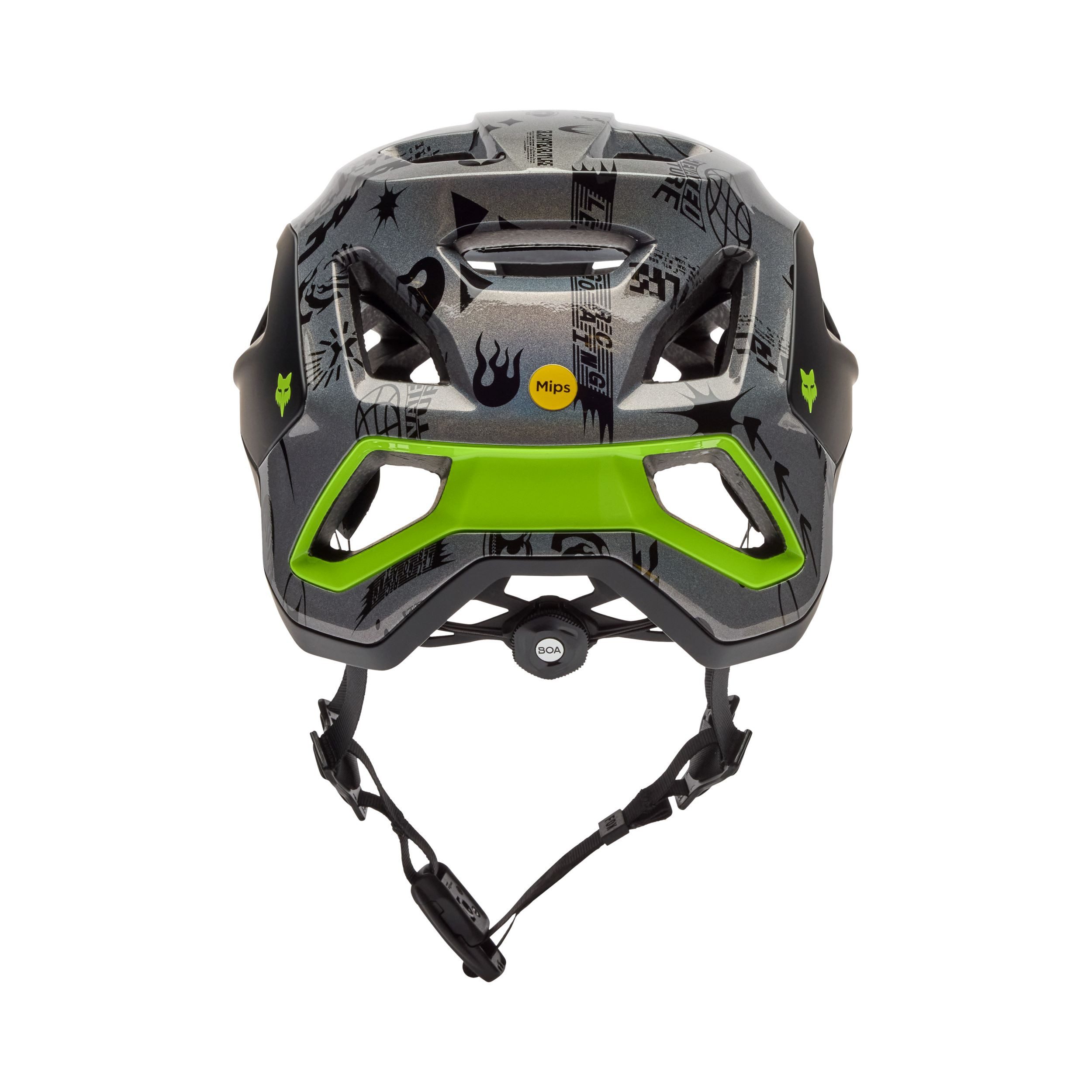 Fox Racing Fahrradhelm Fox Speedframe Pro Lunar Special Edition Fahrradhelm Schwarz