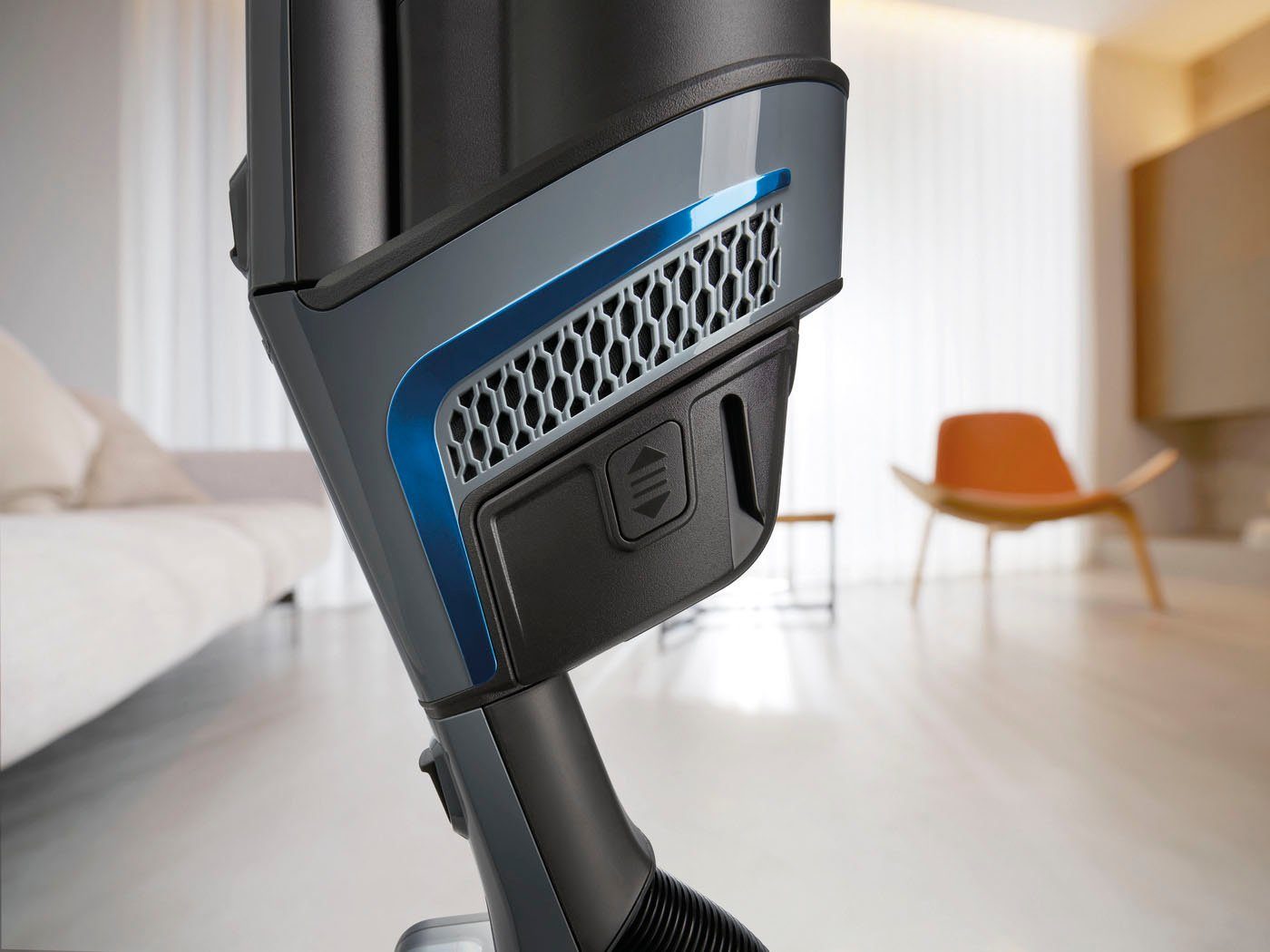 Miele Akku-Handstaubsauger Triflex HX1 FL, Graphitgrau Blau, 120 W, beutellos – Bild 4 von 5