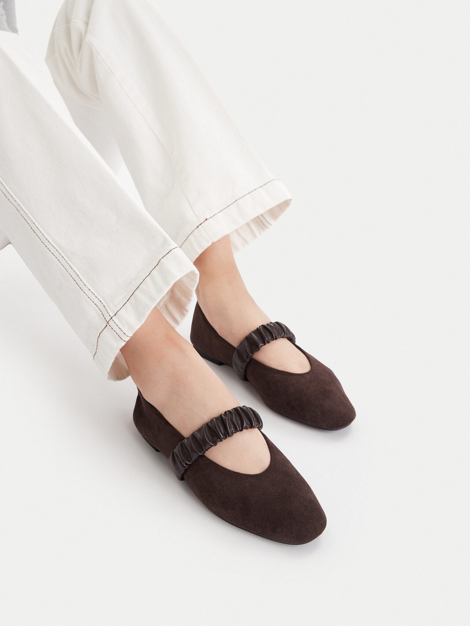 Jenny Jenny Ballerinas Women's Brown JENNY-CEO CC2518 Brown Ballerina günstig online kaufen