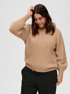 Selected Femme Curve Strickpullover Glowie (1-tlg) Plain/ohne Details