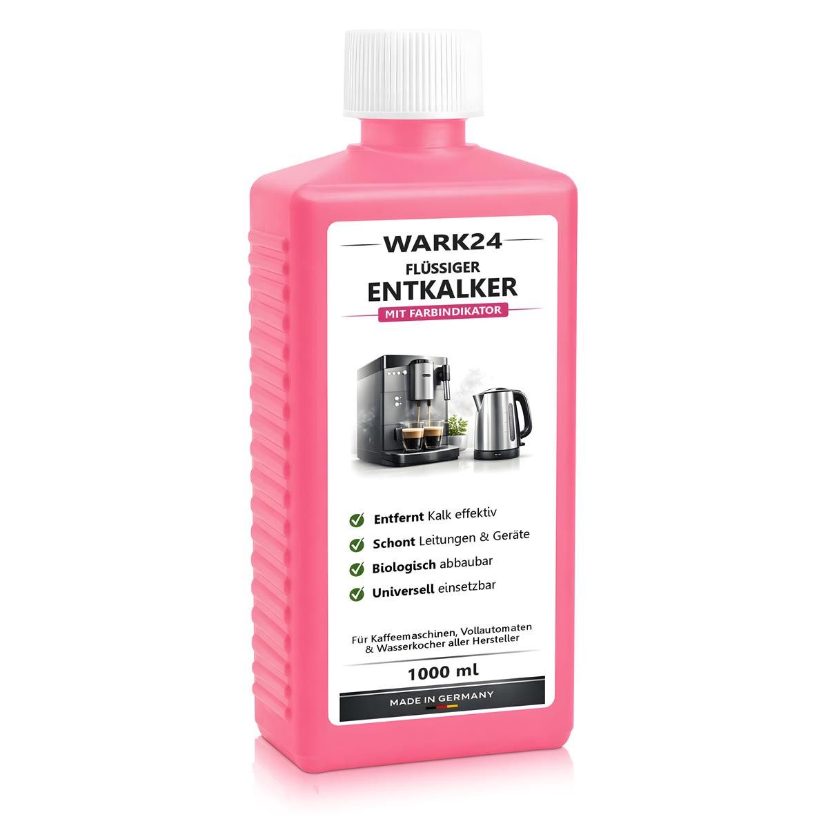 Wark24 Wark24 Flüssig Entkalker 1L für Kaffeevollautomat Siemens, Phillips (1 Entkalker