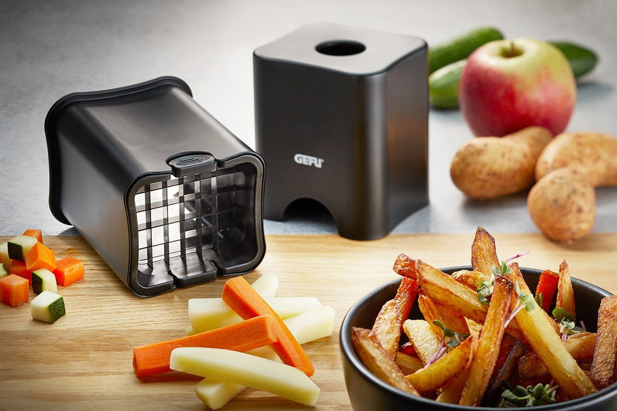 GEFU Pommesschneider Pommes Gemüseschneider POMCUT Schneider Frites Gem
