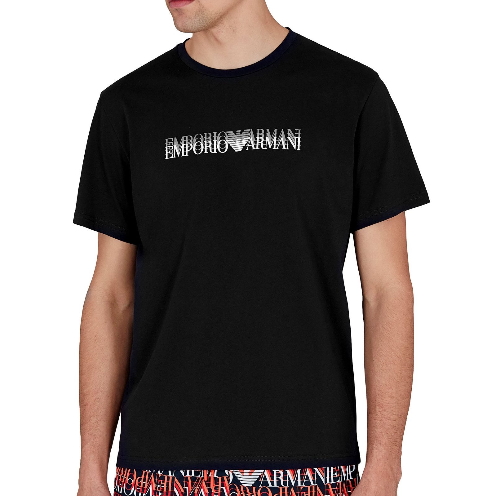 Emporio Armani T-Shirt T-Shirt Beachwear mit günstig online kaufen