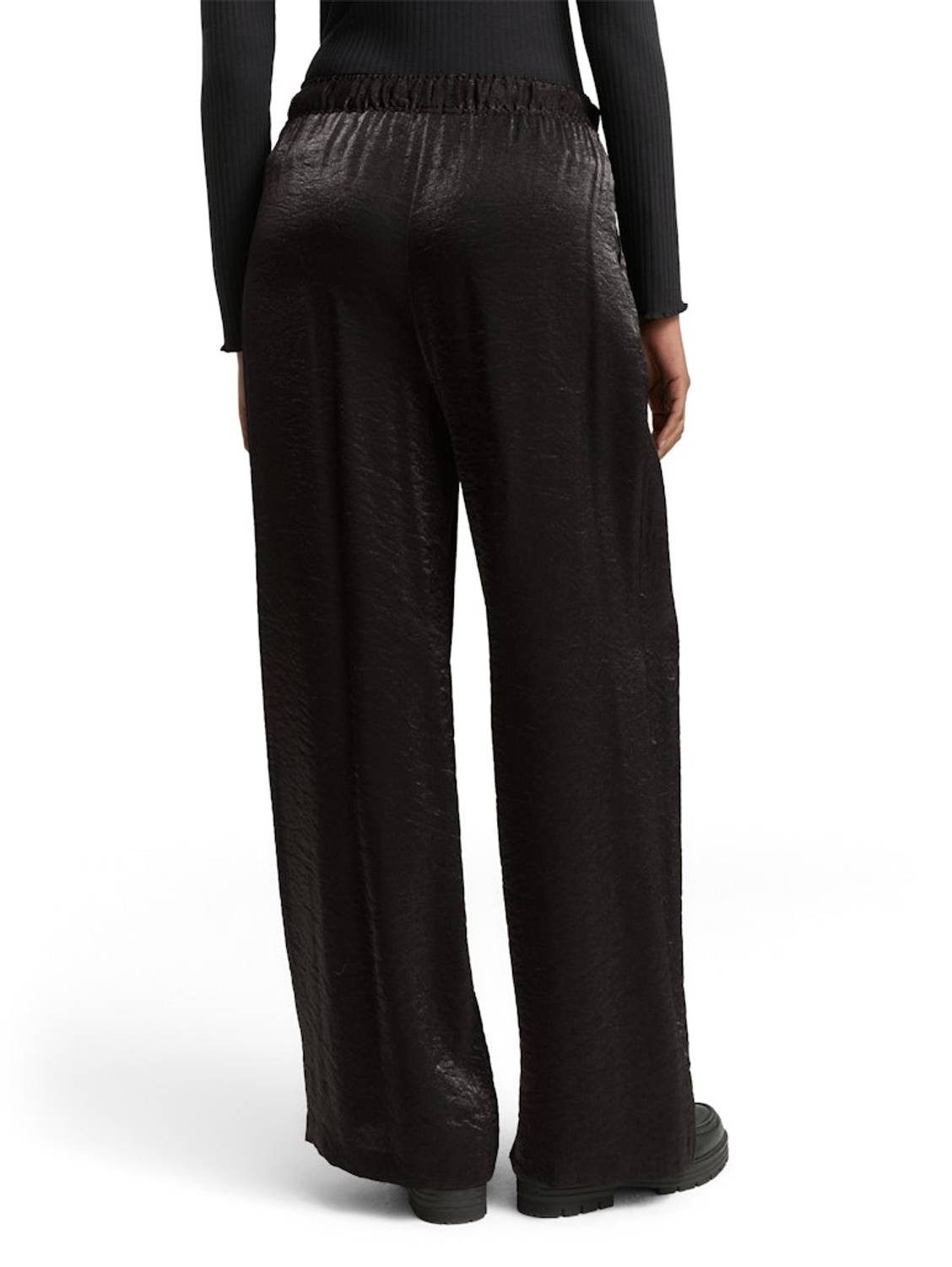 TOM TAILOR Stoffhose Satin-Optik