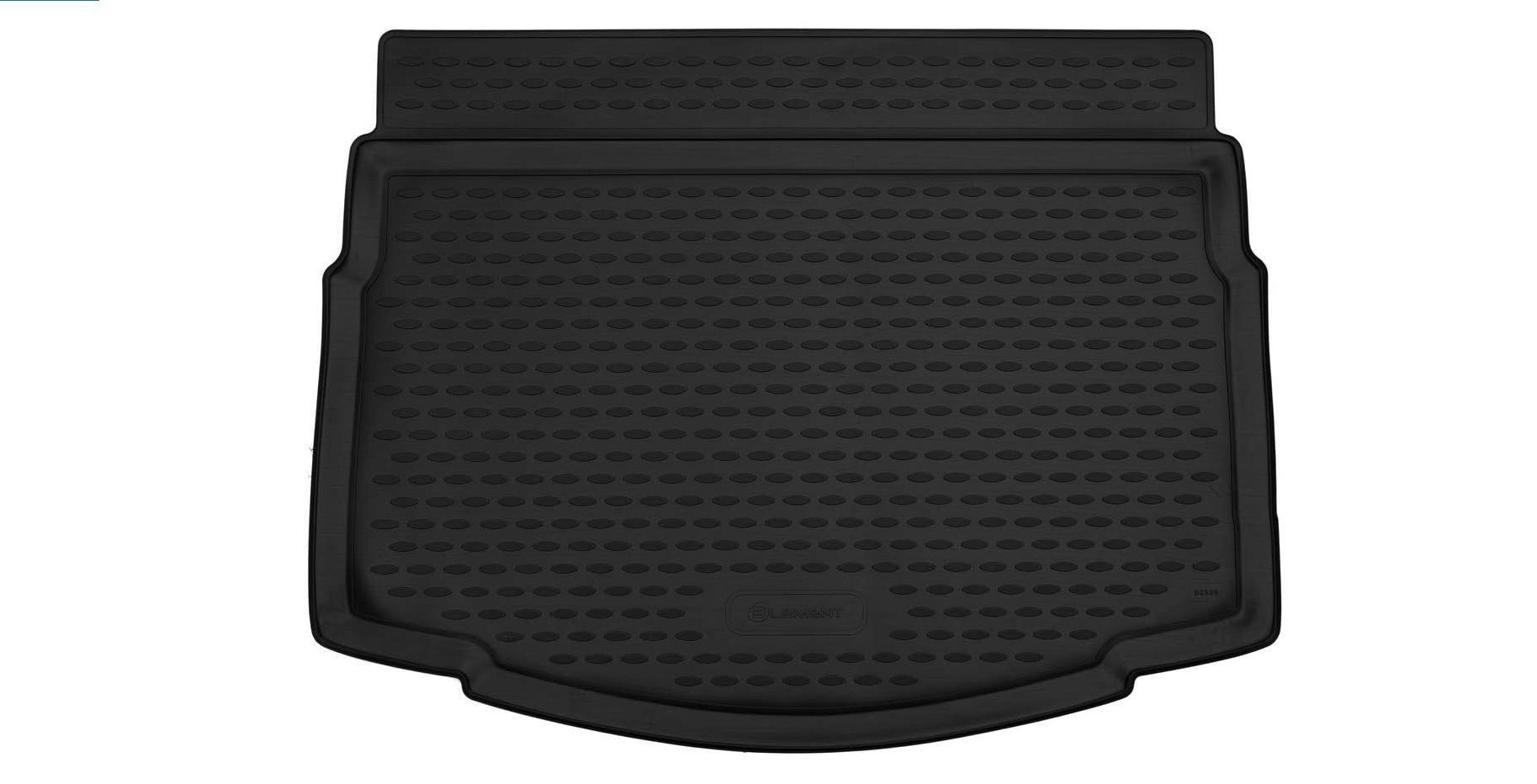 LEMENT Kofferraummatte Passform Kofferraummatte für VW eGolf, 2014->,untere Ladebodenstellung, für VW eGolf PKW, Passgenaue