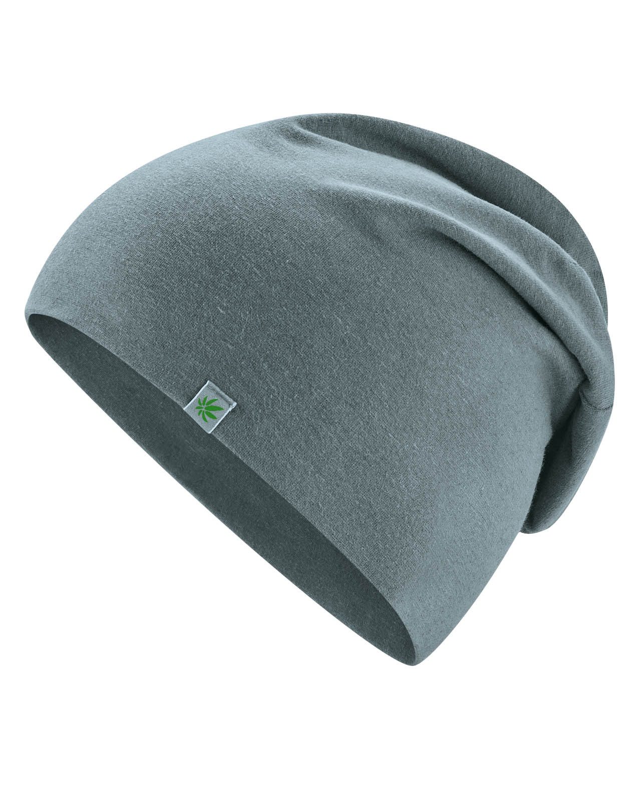 Beanie Beanie mit Yak Wolle Hanf/Biobaumwolle