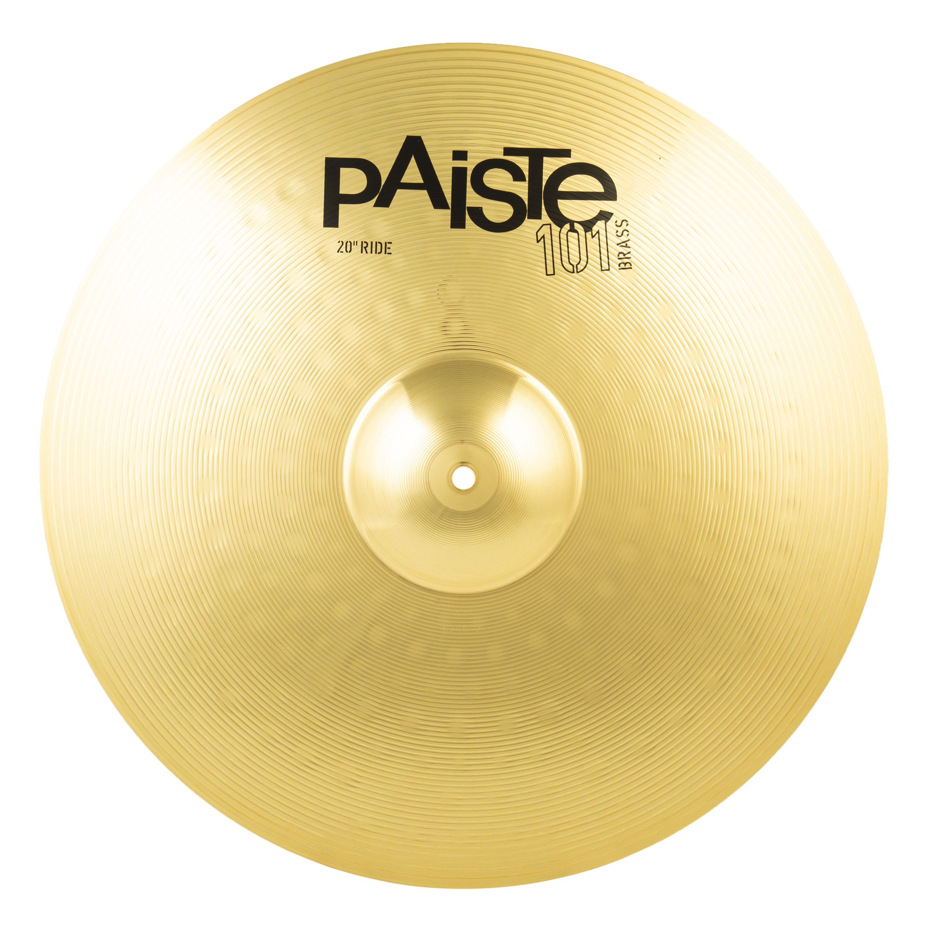 Paiste Becken,101 Brass Ride 20", Cymbals, Ride Becken, 101 Brass Ride 20" - Ride Cymbal