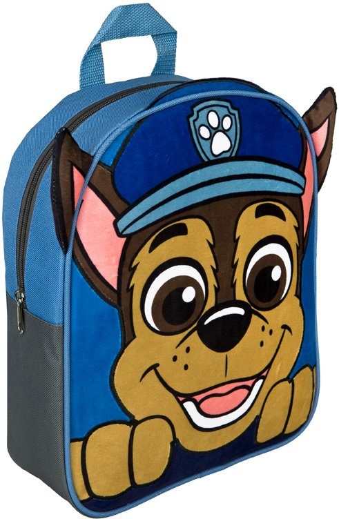 UNDERCOVER Kinderrucksack PAW Patrol, Chase, Frontseite aus Plüsch