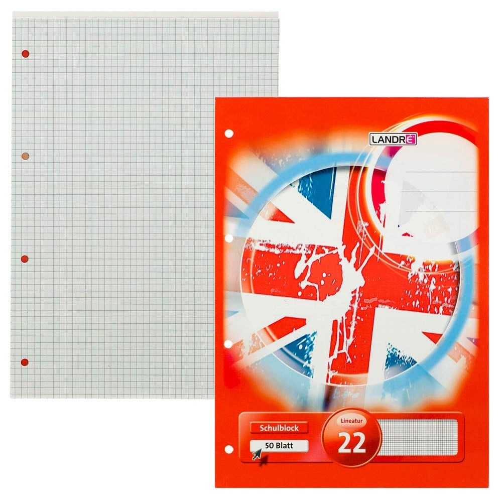 HAMELIN PAPERBRANDS Schulheft LANDRÉ® Schulheft