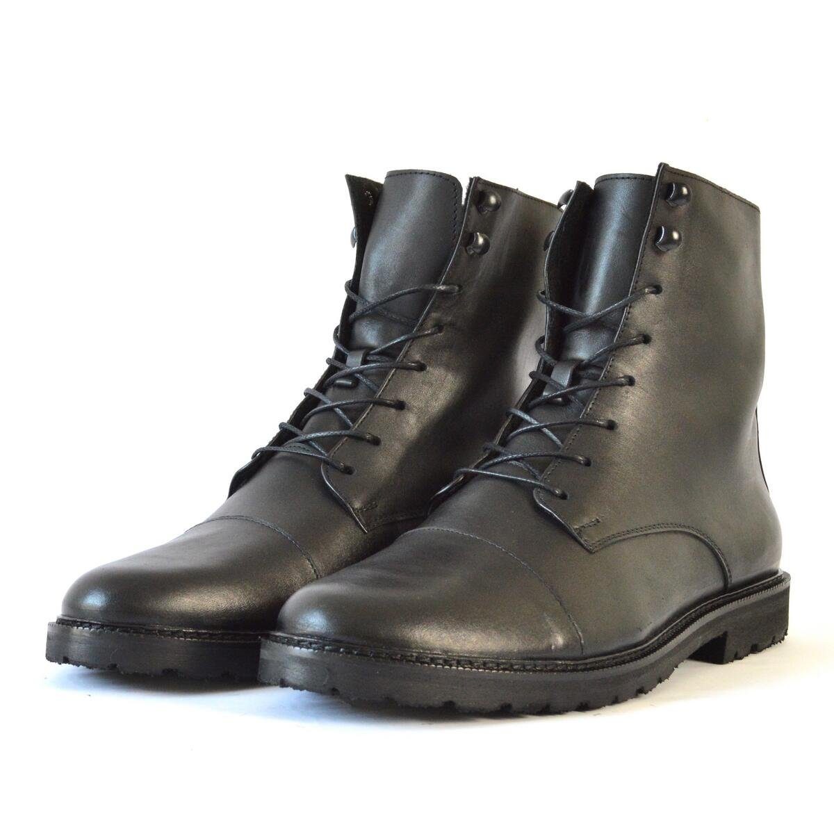 SORBAS '94 gefütterte Work Boots aus Leder Schnürboots