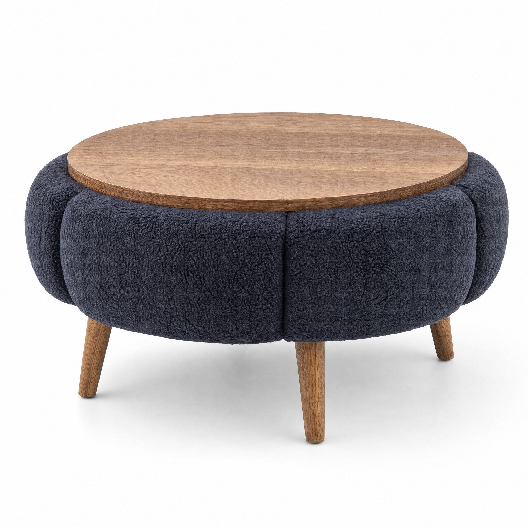 Skye Decor Couchtisch Papatya Couchtisch 60 (1-St), Runde Tischplatte