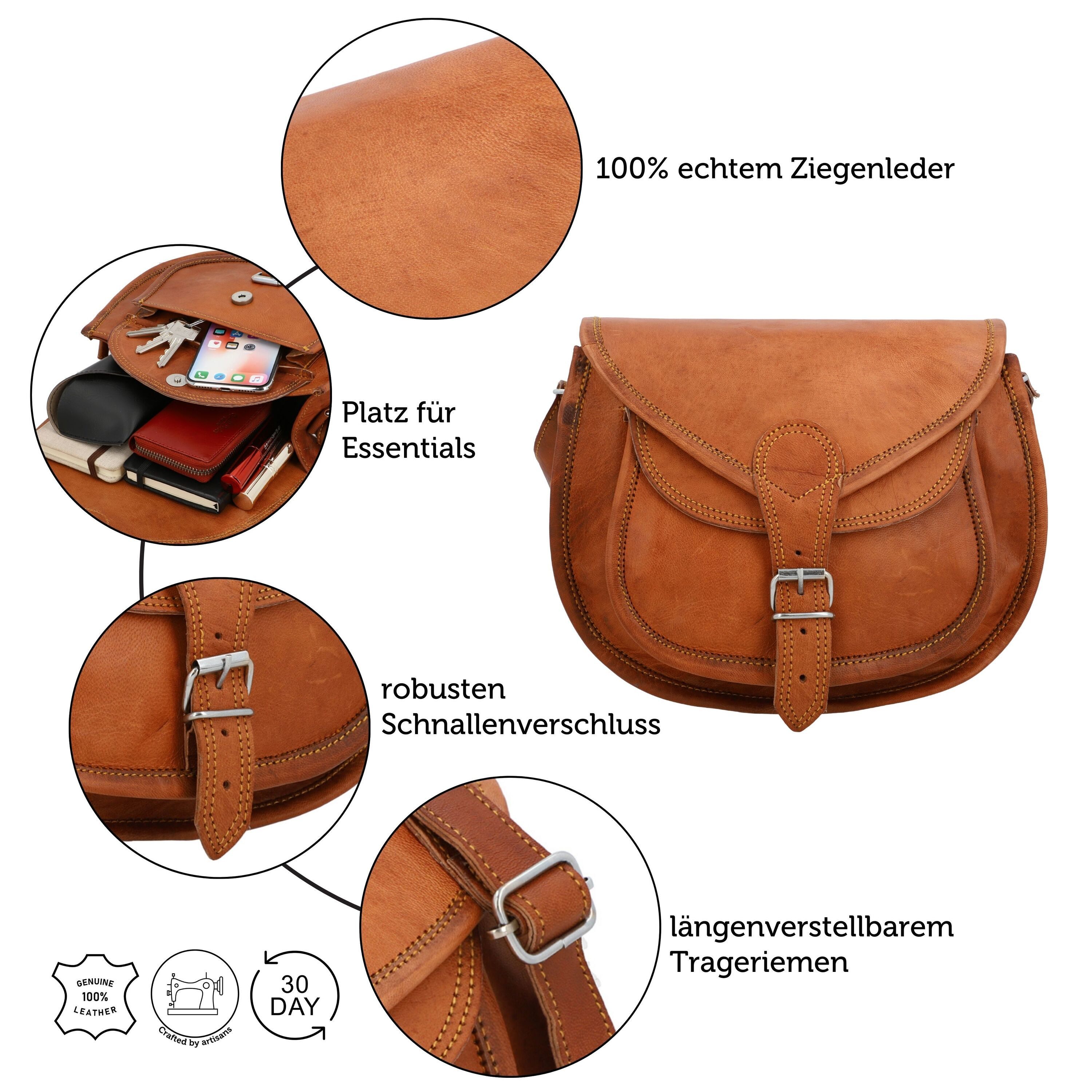 Gusti Leder Handtasche Gusti Leder Umhängetasche Evelyn (1-tlg) – Bild 5 von 5