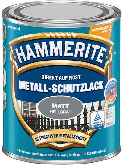 Hammerite  Metallschutzlack DIREKT AUF ROST, matt, 0,25 Liter