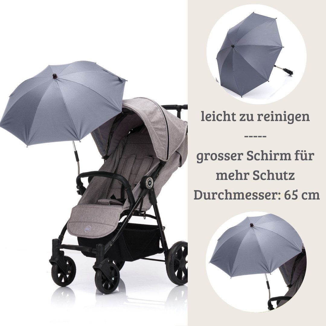 Fillikid Kinderwagen-Sonnenschutzhülle Sonnenschirm Easy Fit Exclusiv