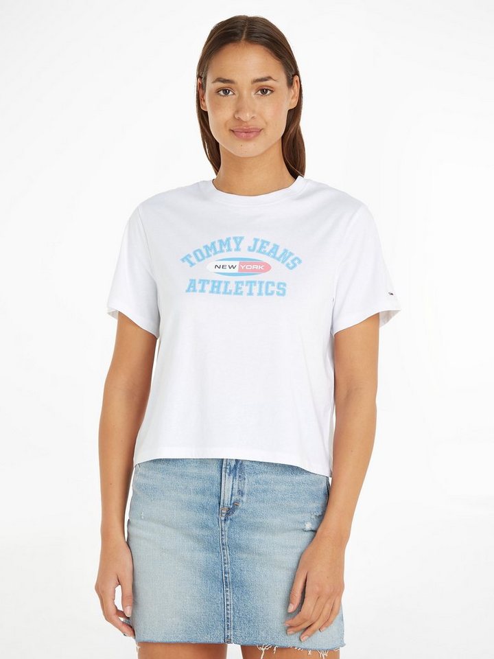 Tommy Jeans T-Shirt TJW CLS TJ ATH TEE mit sommerlichem Logodruck