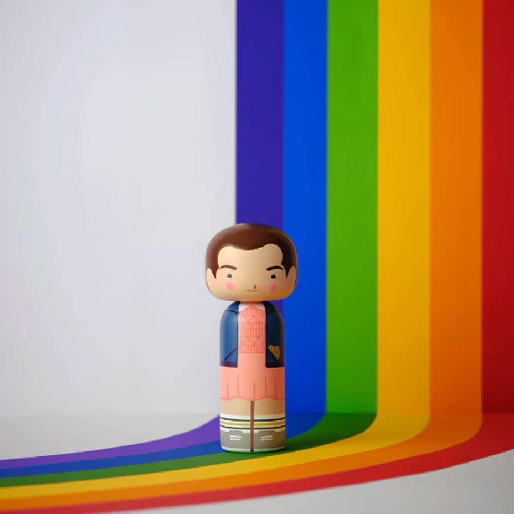 Lucie Kaas Dekoobjekt Holzfigur x Stranger Things Eleven