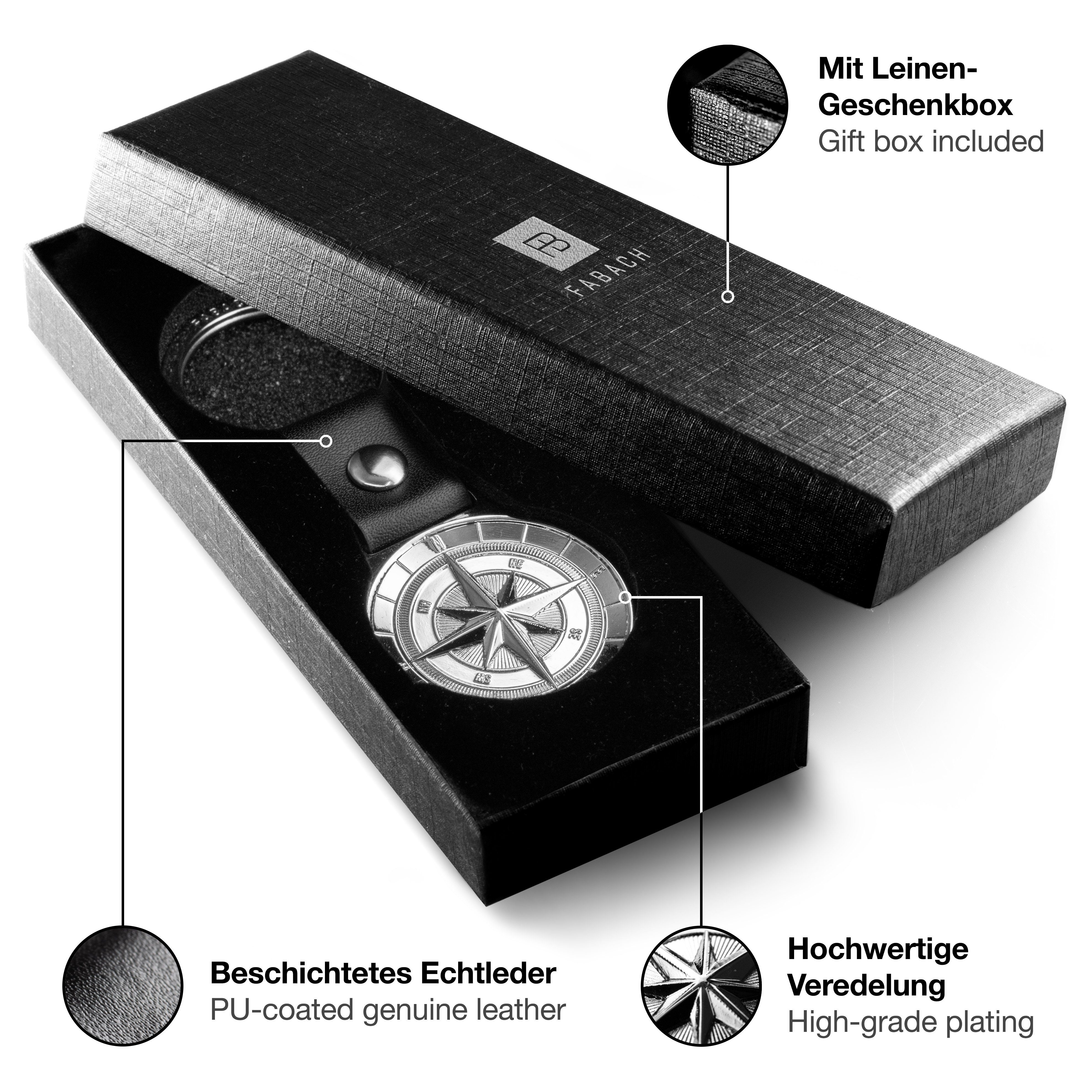 FABACH Schlüsselanhänger Leder Anhänger Northstar - Beste Freunde - Glücksb günstig online kaufen