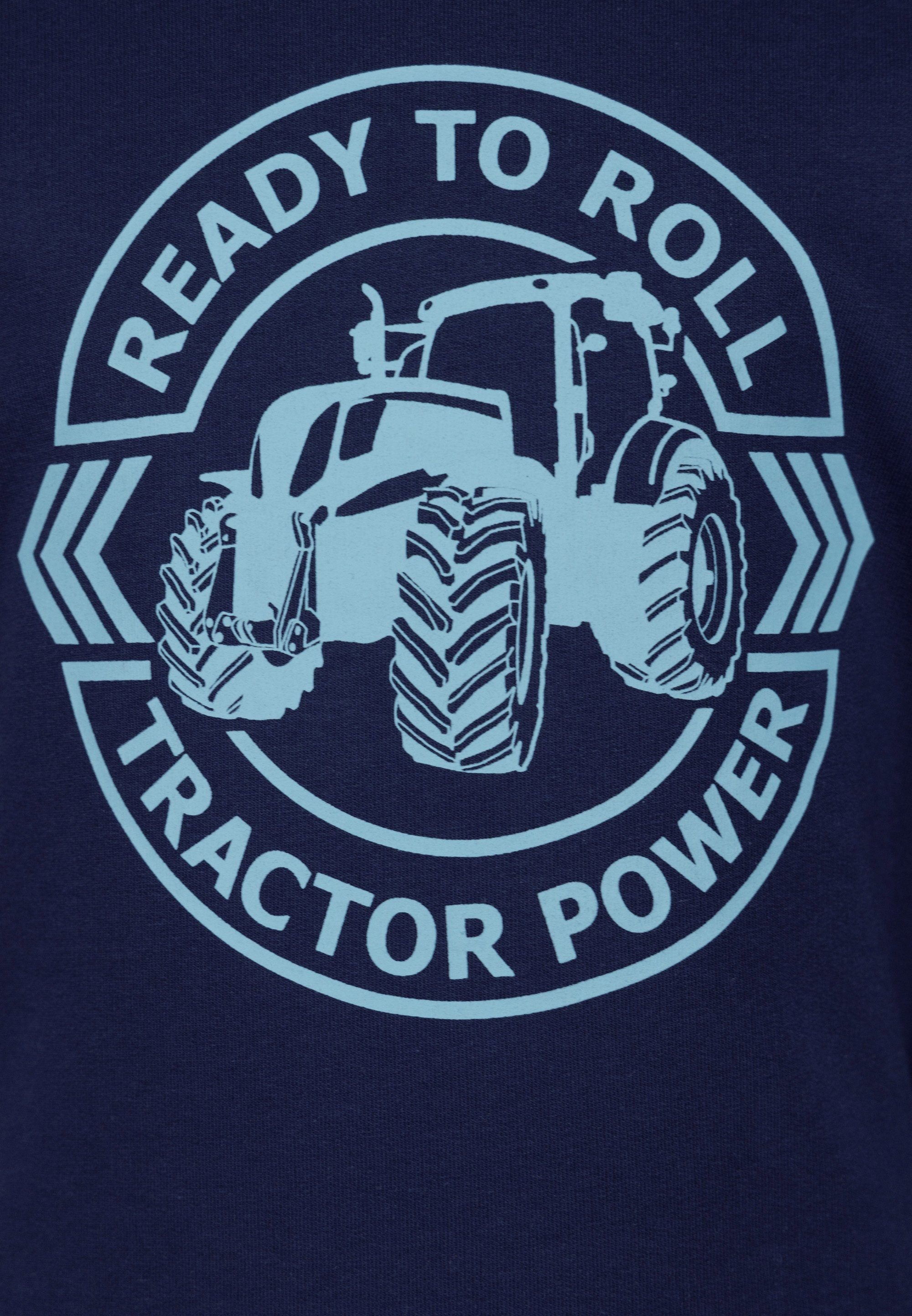 SALT AND PEPPER Sweatshirt Powerful mit coolem Traktor-Print