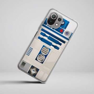 DeinDesign Handyhülle Star Wars R2D2 Fanartikel R2D2 Closeup - Star Wars, Xiaomi Mi 11 Lite 5G NE Silikon Hülle Bumper Case Handy Schutzhülle