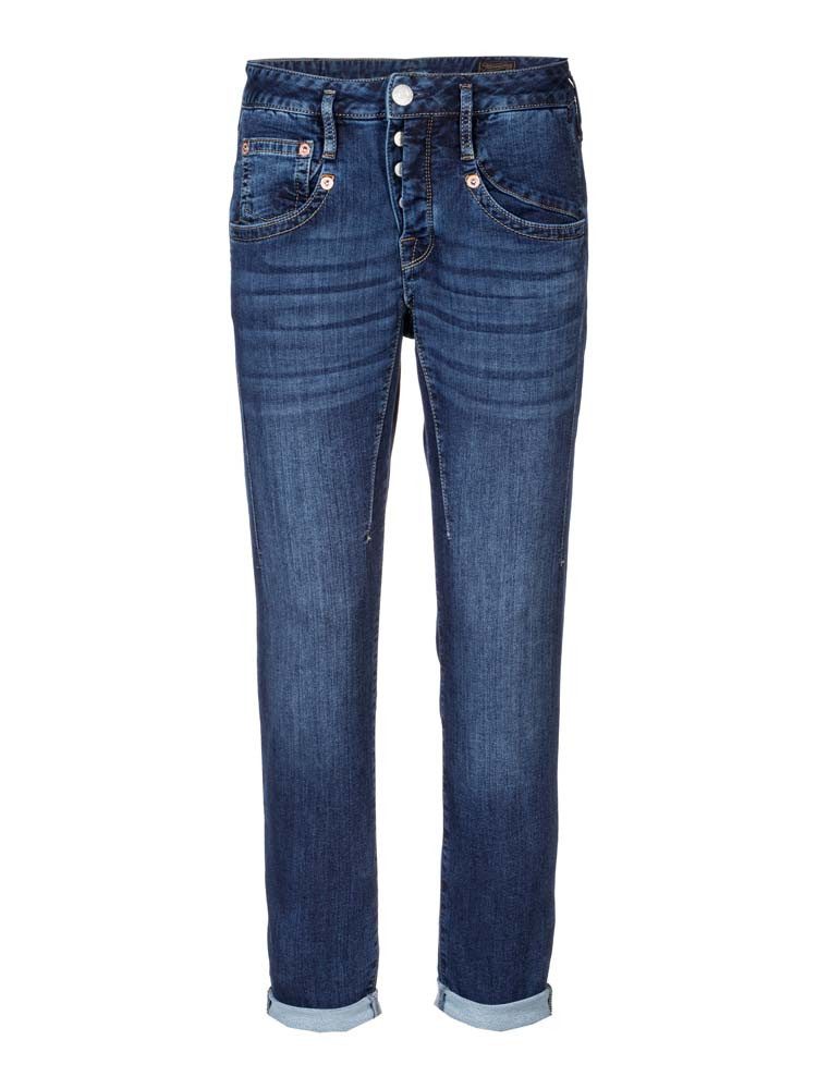 Herrlicher Stretch-Jeans HERRLICHER SHYRA Cropped Jogg Denim restless night 5318-D9648-611