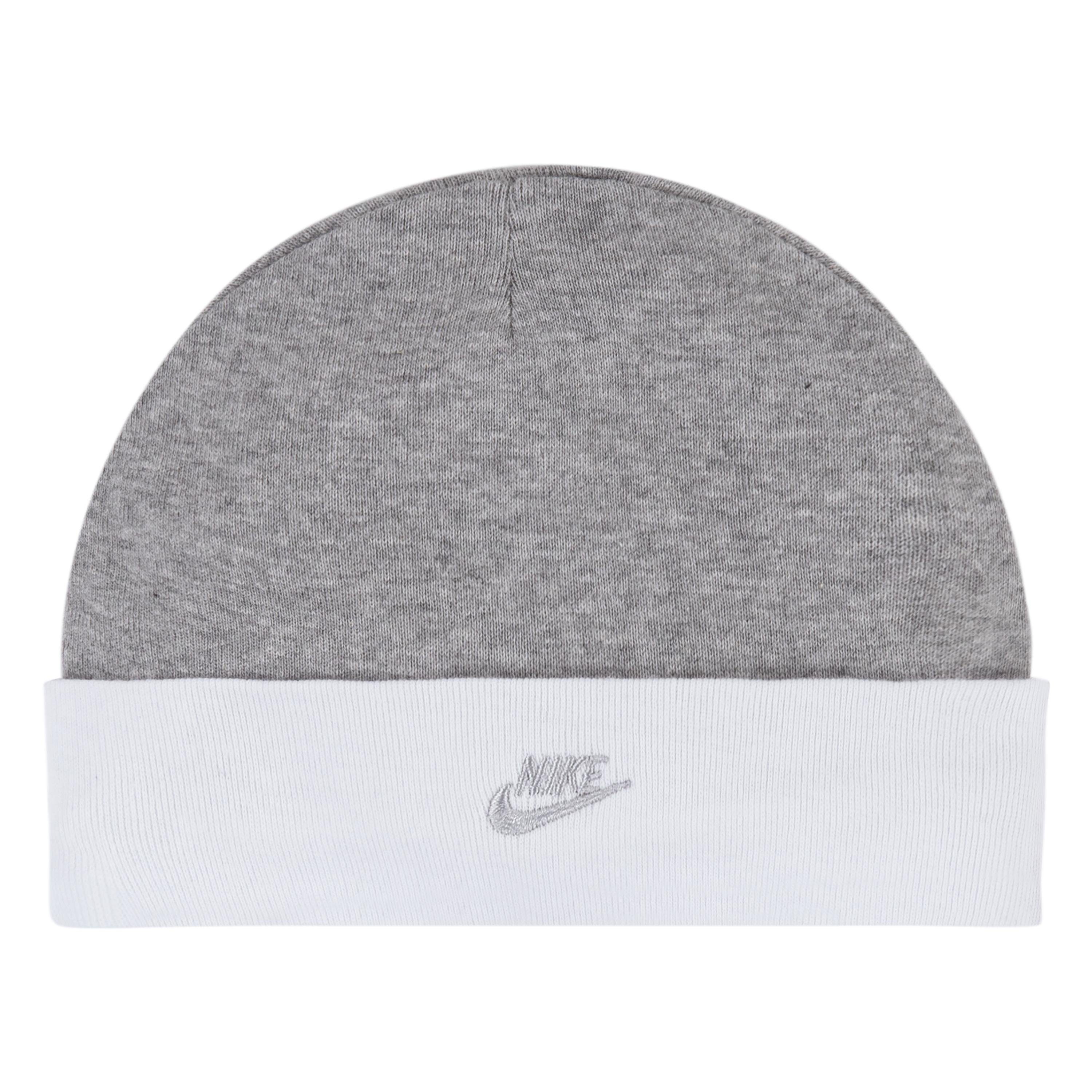 Nike Sportswear Erstausstattungspaket FUTURA LOGO / meliert / BODYSUIT (Set, grau HAT BOO LS 3-tlg)