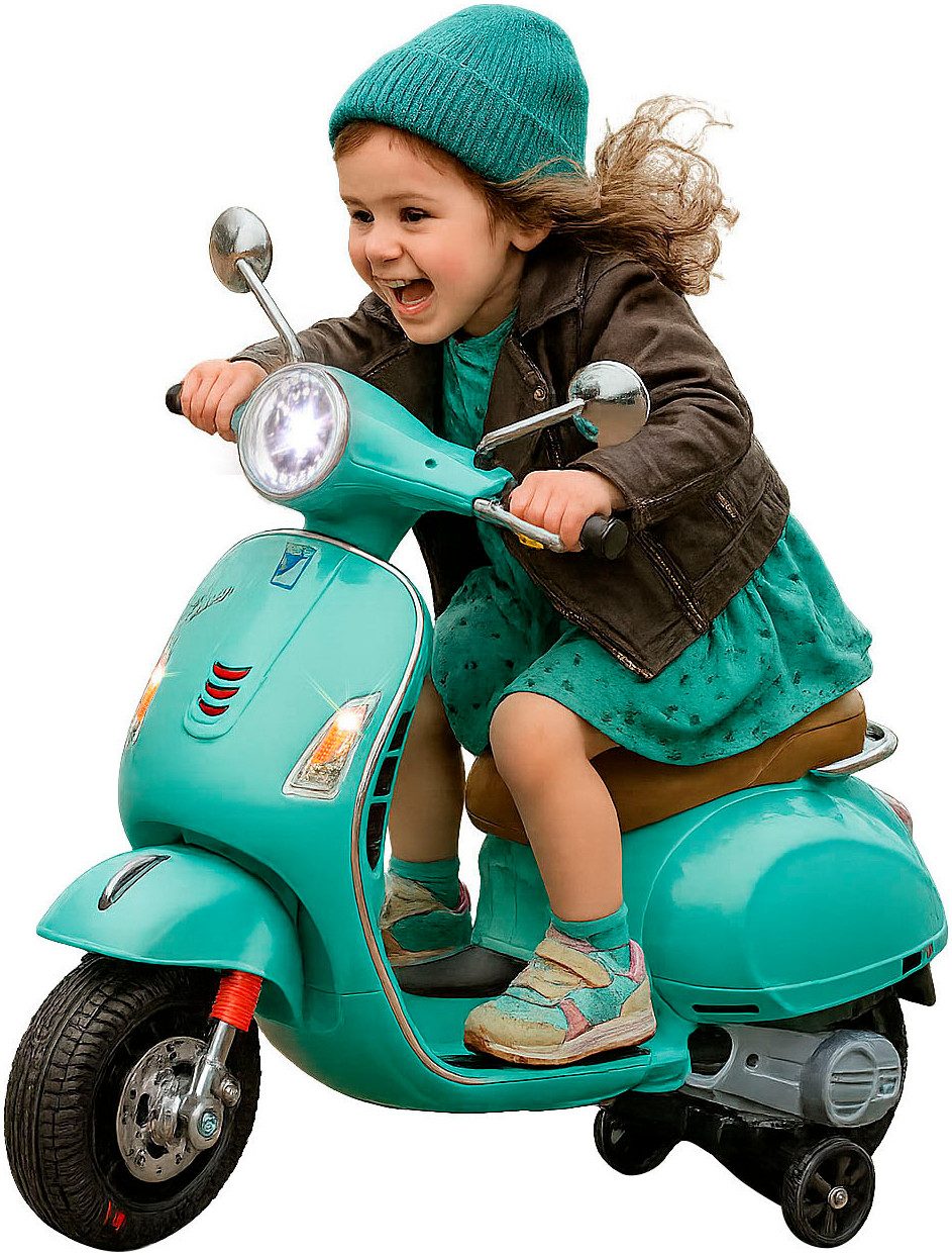 Jamara Elektro-Kinderroller Ride-on Vespa GTS 125, Li-Power 12.6, Belastbar günstig online kaufen