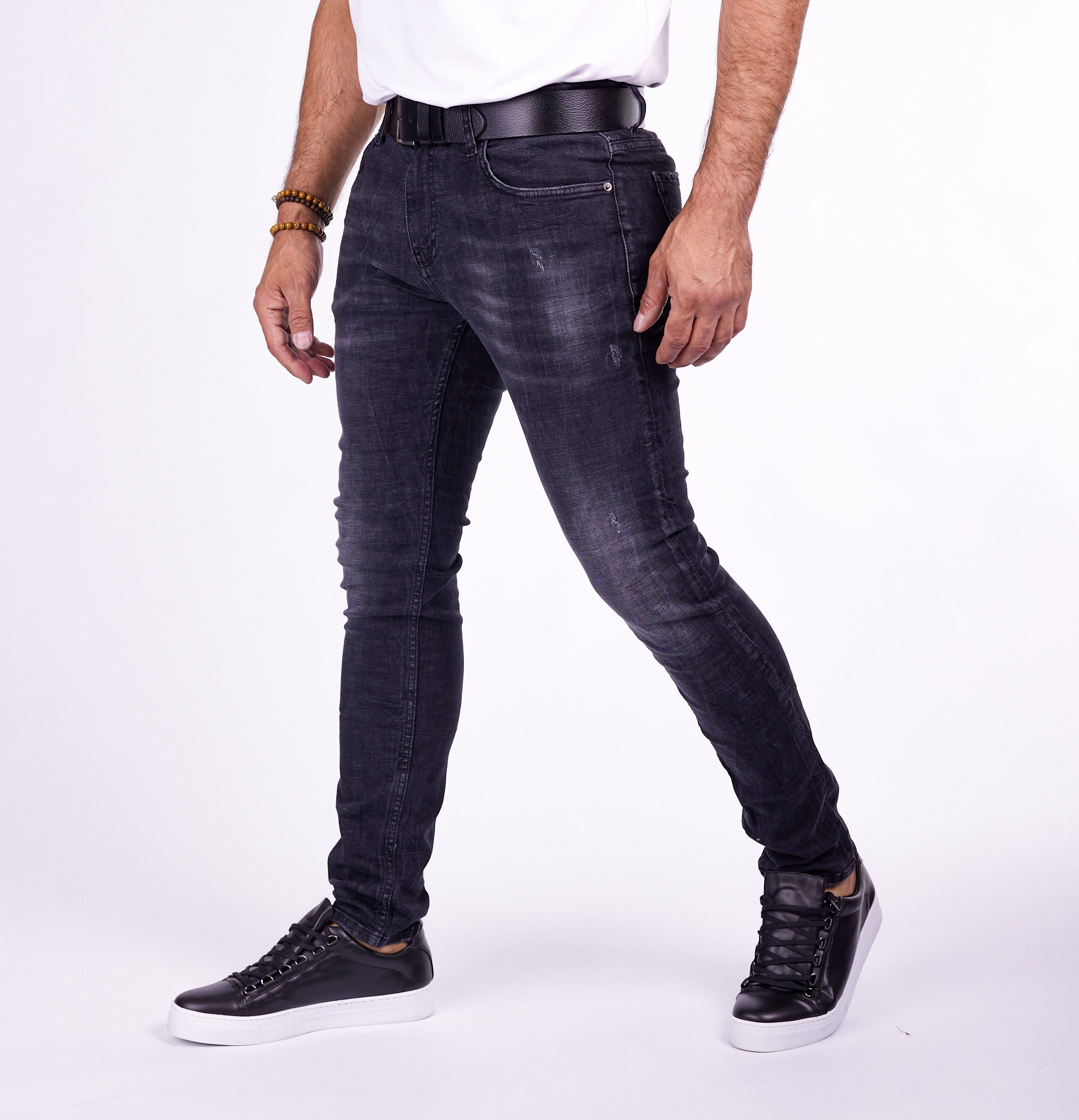 Denim Distriqt Slim-fit-Jeans Basic Herren Slim Fit Jeans mit stretch günstig online kaufen