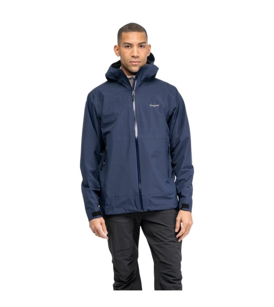 Bergans Softshelljacke Essentials 3L Shell (wasserdicht, winddicht) navyblau Herren
