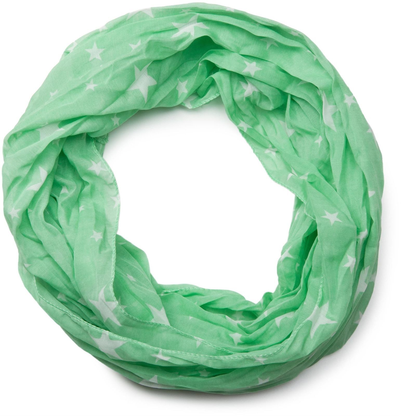 Loop Seidiger Loop mit Sterne Muster