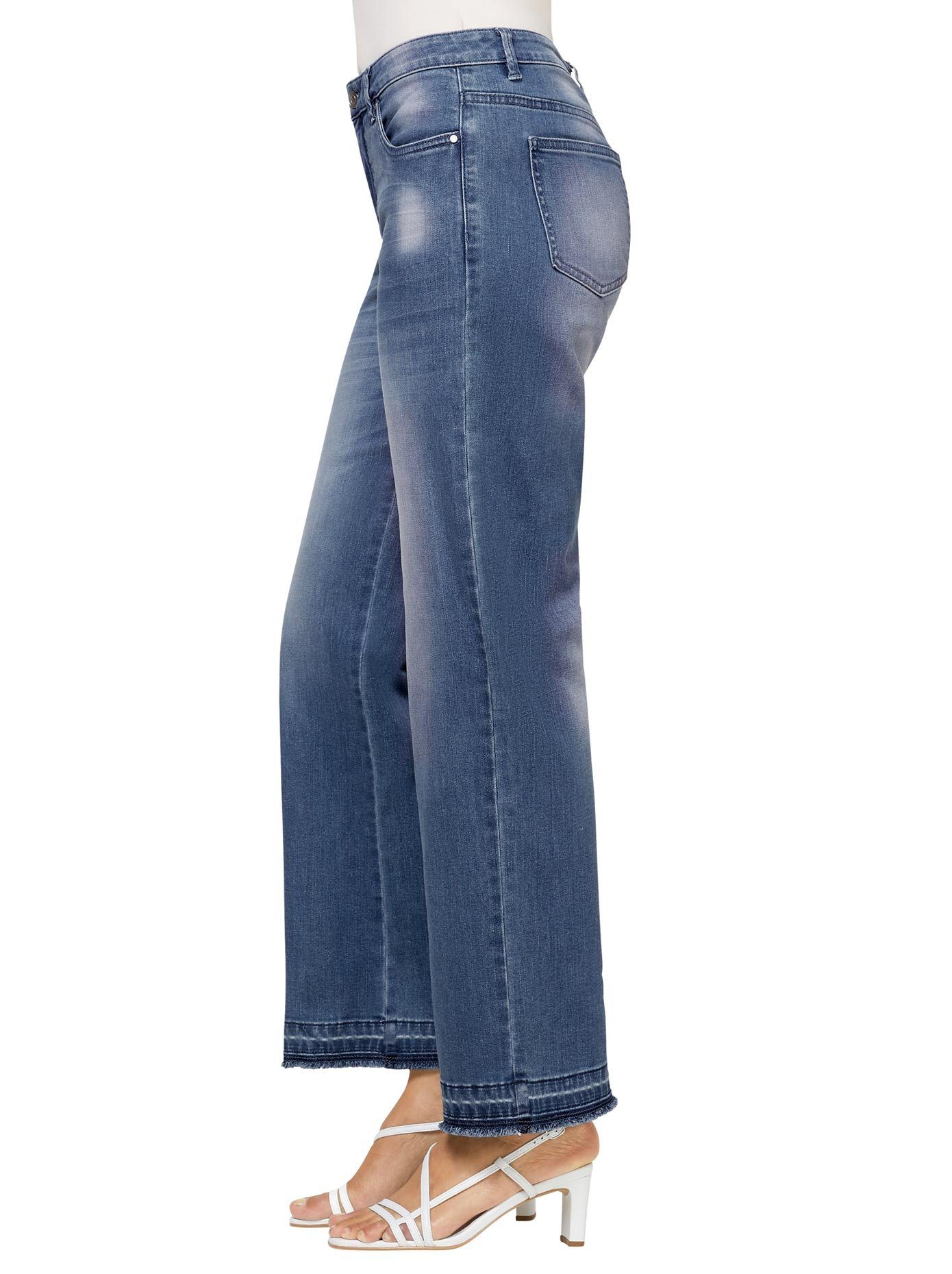 Damen Jeans LINEA TESINI by Heine Bequeme Jeans (1-tlg)
