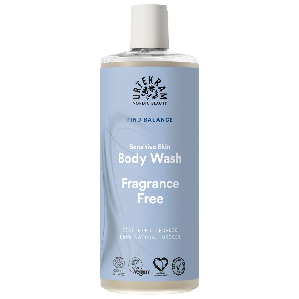 Urtekram Duschgel Fragrance Free, 500 ml
