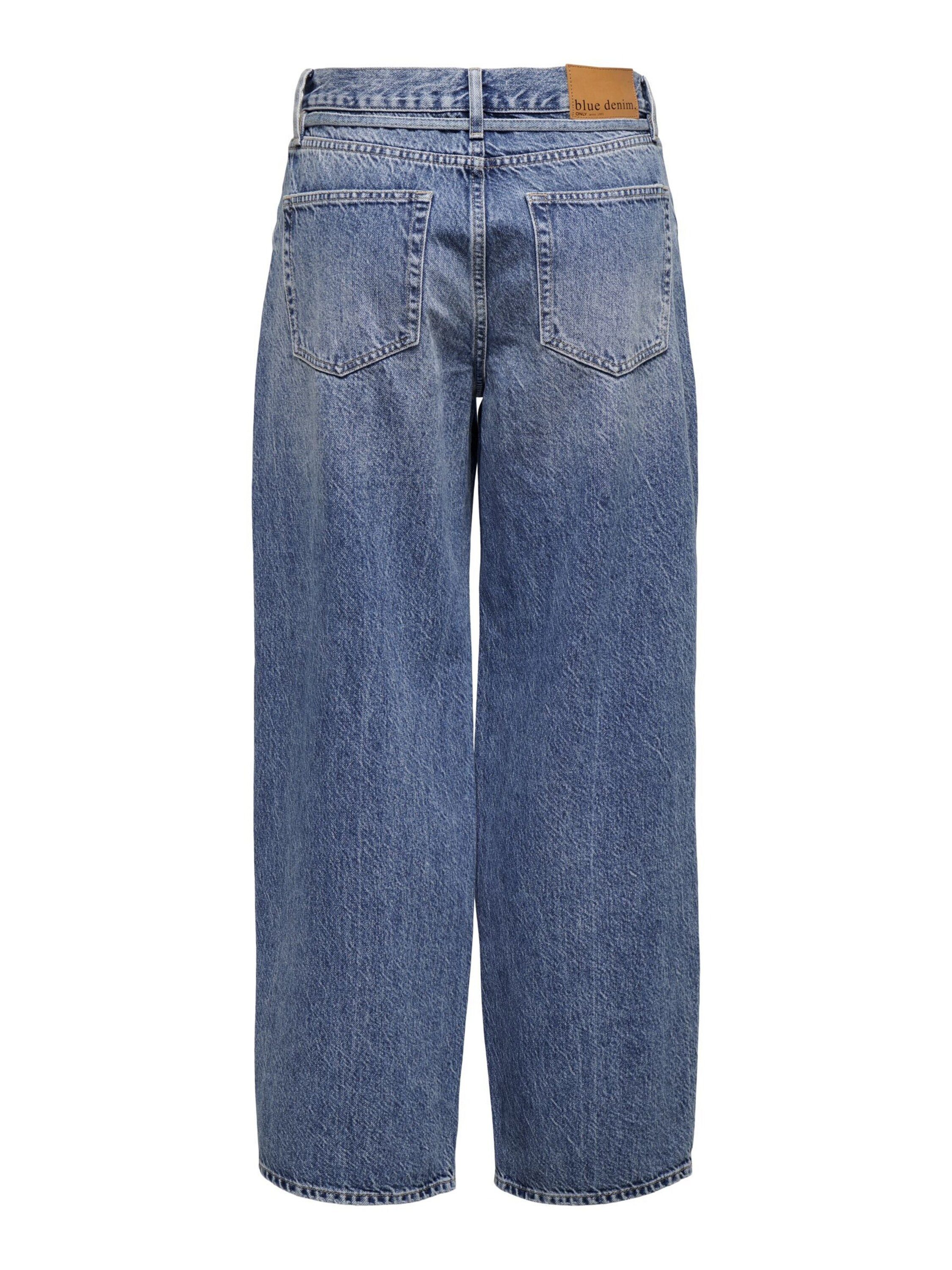ONLY Weite Jeans Gianna (1-tlg) Plain/ohne Details günstig online kaufen