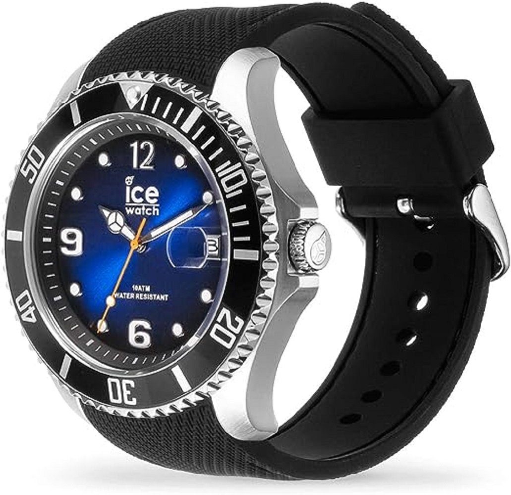 ice-watch Quarzuhr, Ice-Watch - Deep steel ICE blue (Extra Large)