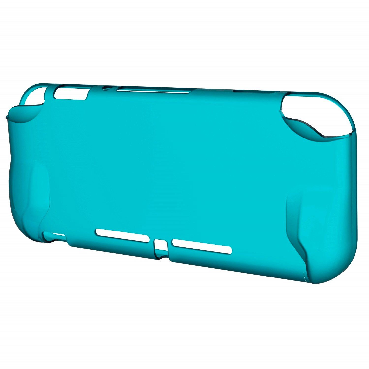 Hama Konsolen-Tasche Hard-Case Schutz-Hülle Tasche Türkis, Anti-Kratz, besserer Griff, Grip-Cover für Nintendo Switch Lite