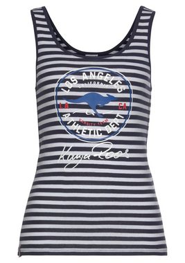 KangaROOS Tanktop mit großem Marken-Logo im Brustbereich