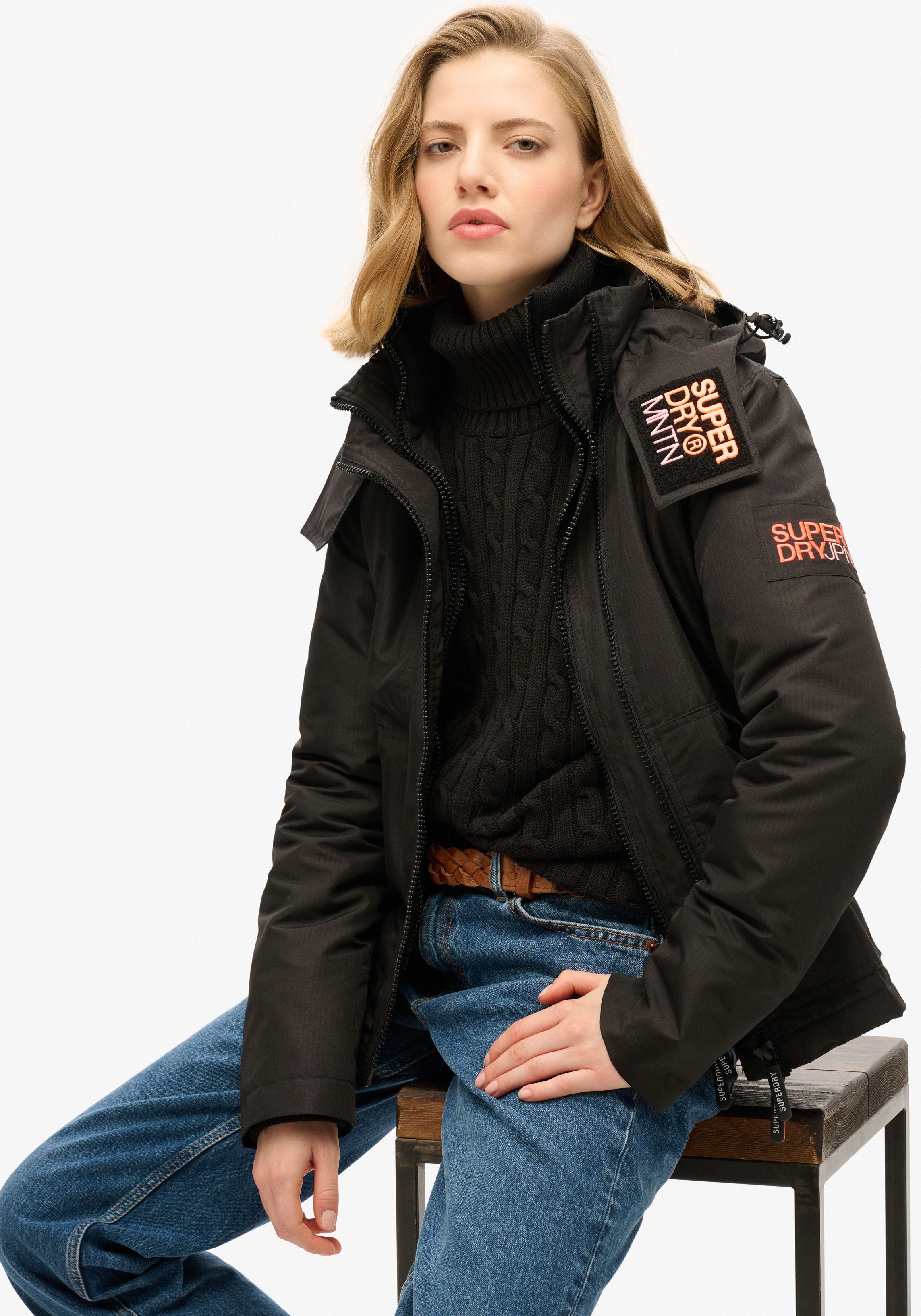 Superdry Outdoorjacke HOODED MTN WINDBREAKER JACKET günstig online kaufen