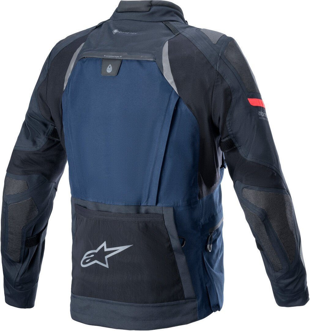 Alpinestars Motorradjacke Boulder Gore-Tex Motorrad Textiljacke Rückenprotektor enthalten,herausnehmbares Innenfutter,wasserdicht