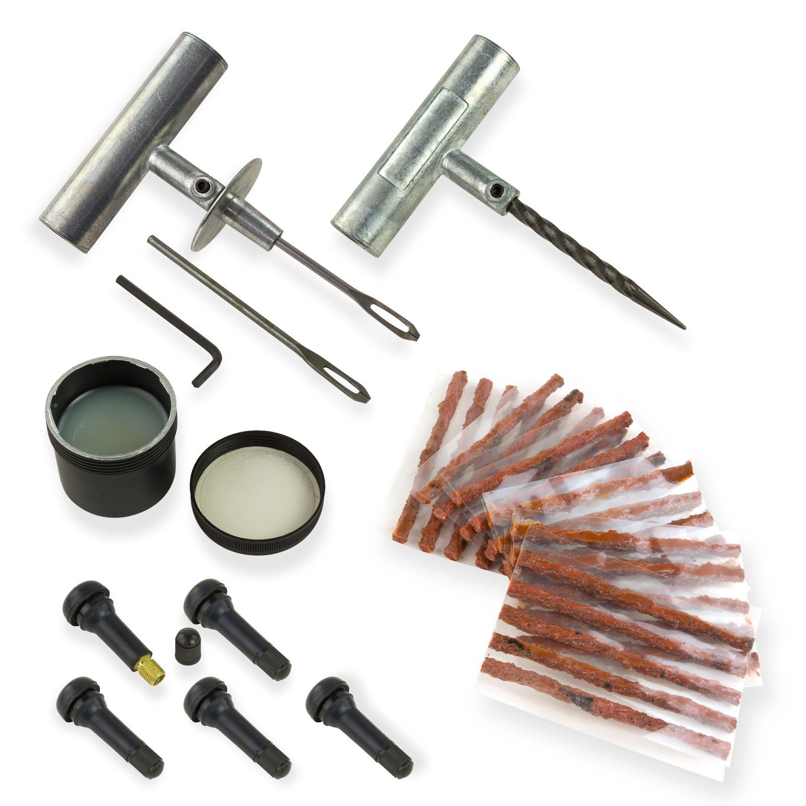 DEMA Reifen-Reparaturset Reifenreparatur Set 40 tlg., 40-St.